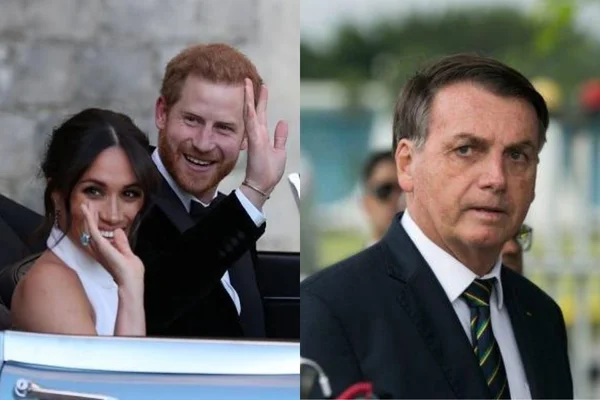 harry Meghan e bolsonaro