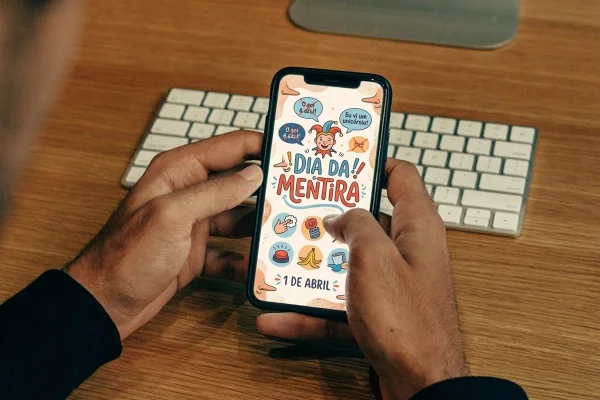 Imagem ilustrativa mostra homem nas redes sociais