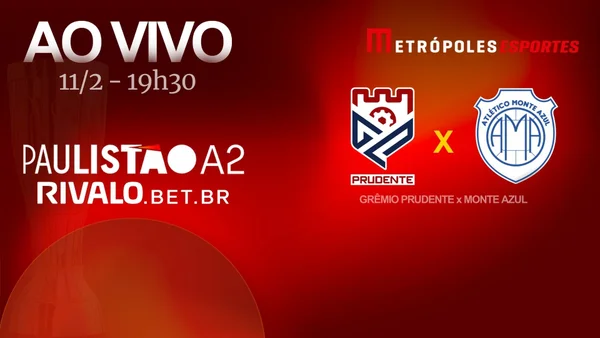 Paulistão A2 2026: assista a Grêmio Prudente x Monte Azul ao vivo