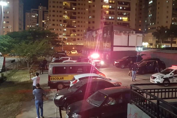 PCDF usa helicóptero em megaoperação contra o tráfico em Águas Claras