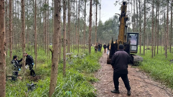 Três corpos são encontrados enterrados em praia de SC