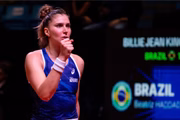 A vitória fez a brasileira subir duas posições no ranking da ATP