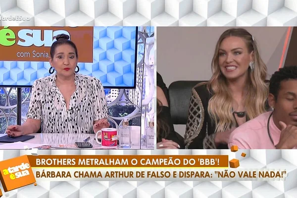 Sonia Abrão detona Bárbara Heck por crítica a Arthur Aguiar no Multishow
