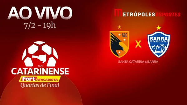 Catarinense 2026: veja Santa Catarina x Barra ao vivo no YouTube