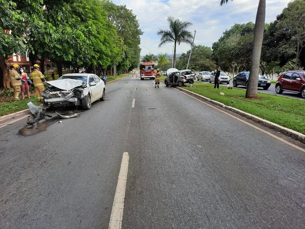 Acidente na Asa Norte