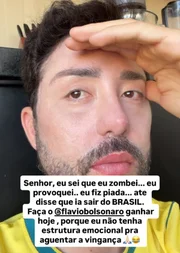 Rico Melquiades pediu a Deus para eleger Flavio Bolsonaro
