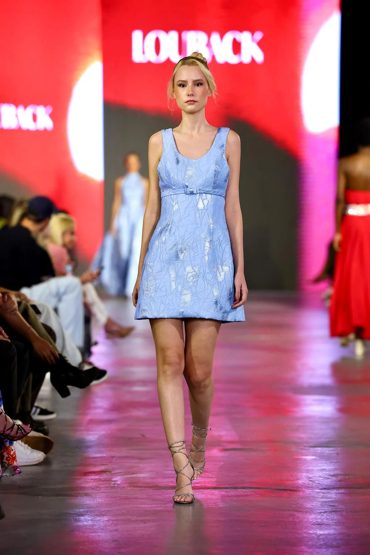 Vestido em jacquard Vestido em jacquard