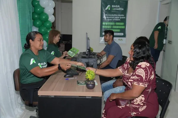 inauguração da nova unidade do Basa Acredita (AP)