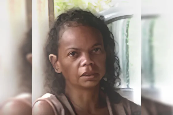 Retrato falado de Cristiane Berto de Carvalho, morta aos 43 anos