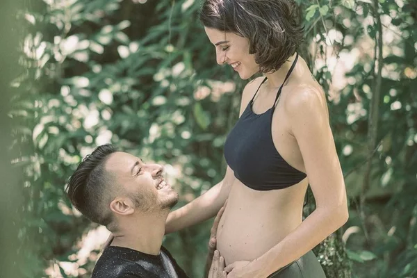 Fotos da mulher de Junior grávida são a coisa mais linda do dia