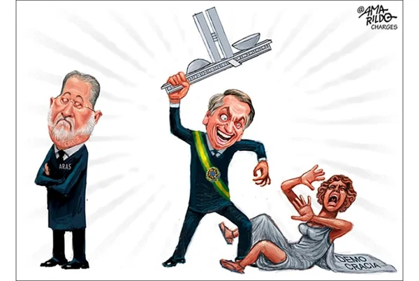 Charge do Amarildo
