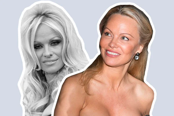 Pamela Anderson aparece com maquiagem mais leve para evento em Paris