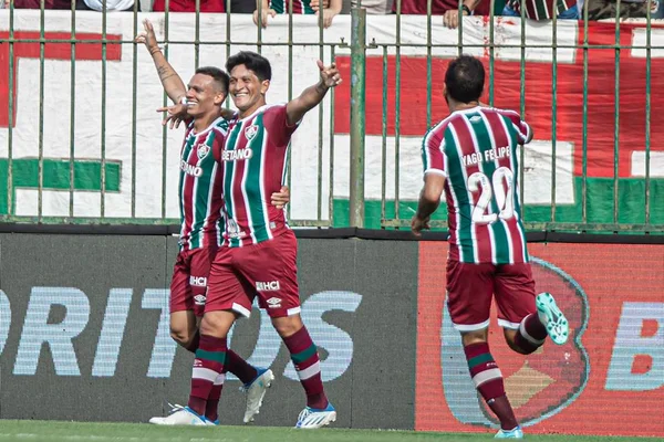 Fluminense comemora gol no Carioca - Metrópoles