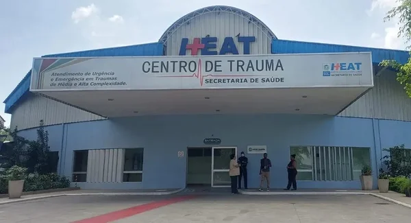 Fotografia da Hospital Estadual Alberto Torres, no Colubandê