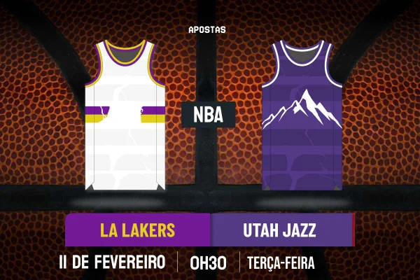 Palpite Los Angeles Lakers x Utah Jazz - APOSTAS