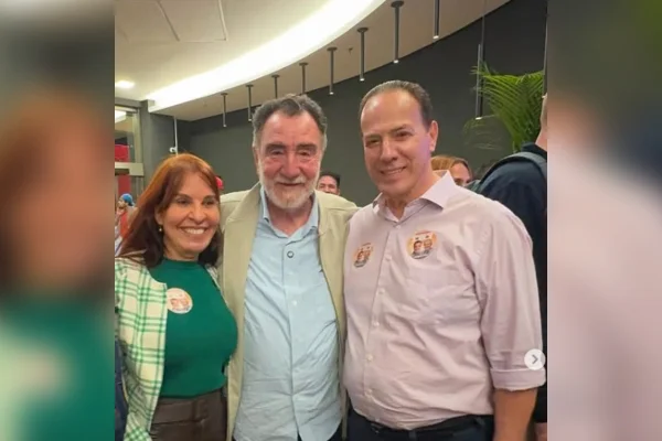Raquel e Ruy Muniz apoiam Patrus Ananias