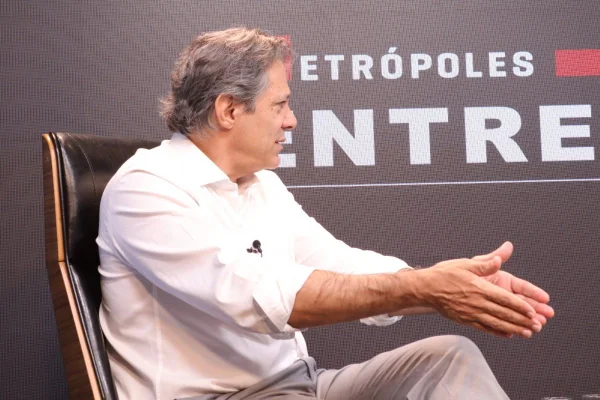 O ex-ministro da Fazenda e pré-candidato ao Governo de SP, Fernando Haddad (PT)