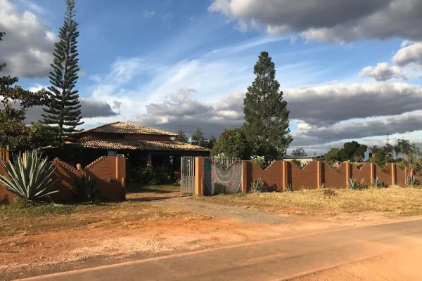 Fachada do Espaço Nave, no Lago Oeste, Brasília-DF