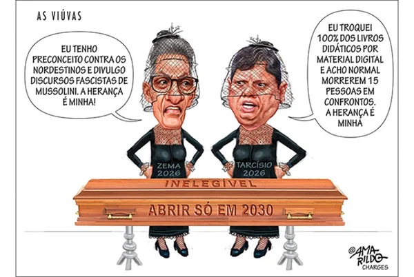 Charge do Amarildo