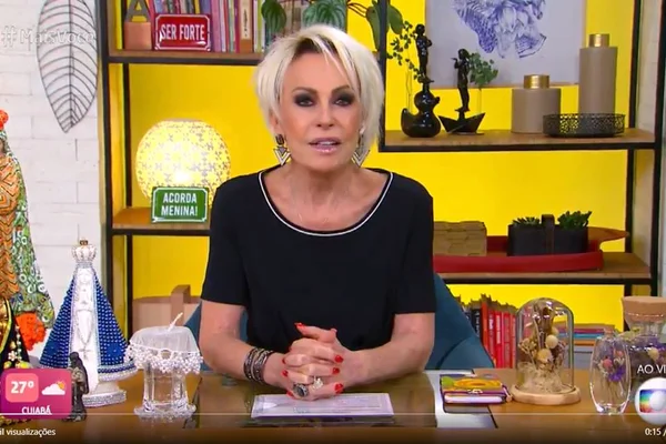 Ana Maria Braga no programa Mais Você