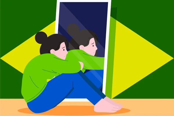 Ilustração para coluna Anderson França