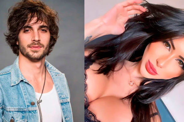 Fiuk e a criadora de conteúdo Maia Lozano