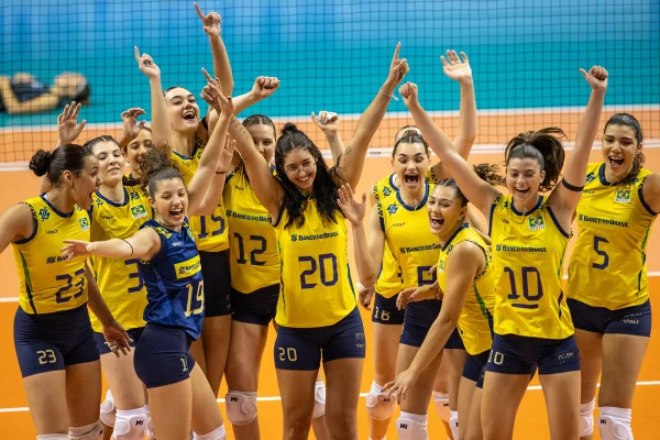 Foto colorida da Seleção Brasileira Sub-21 - Metrópoles