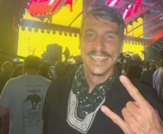 Gustavo Fildzz, vocalista da banda Aliados, de Santos