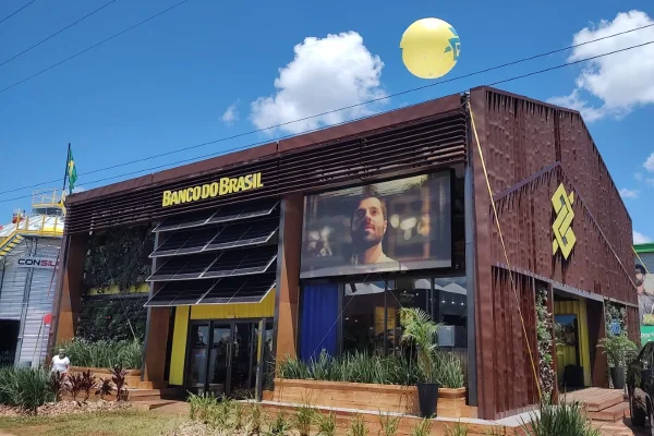 Estande do BB no Show Rural Coopavel