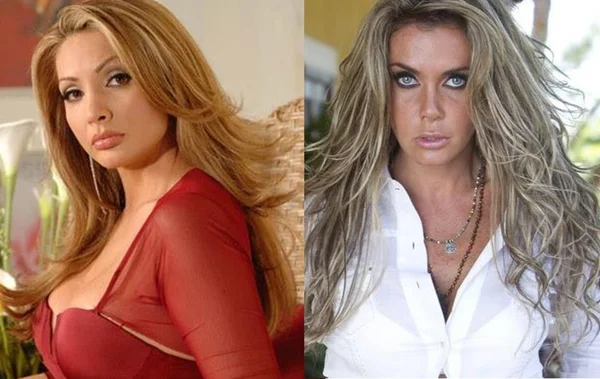 Sabine Moussier e Paty Navidad, atrizes mexicanas da Televisa