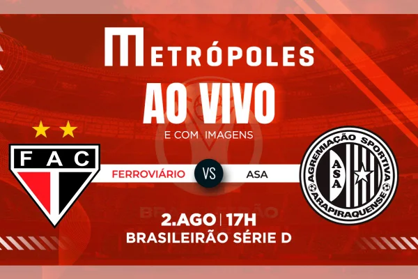 Série D: assista ao vivo e com imagens Ferroviário-CE e Asa-AL