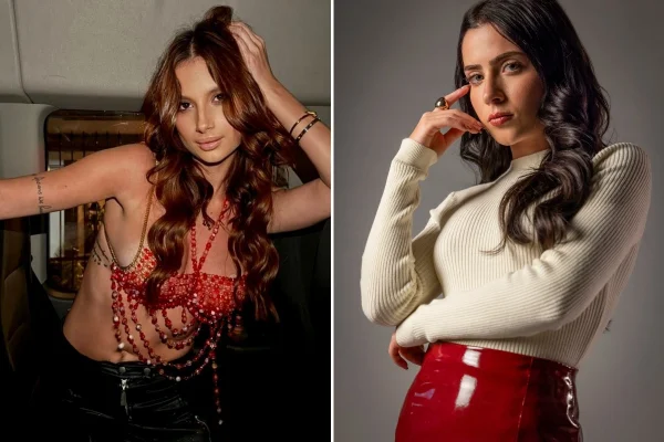 Gabriela Dallacosta de um lado e Jade Picon do outro