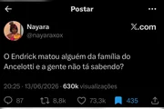 Endrick e Ancelotti viram meme nas redes após estreia na Copa