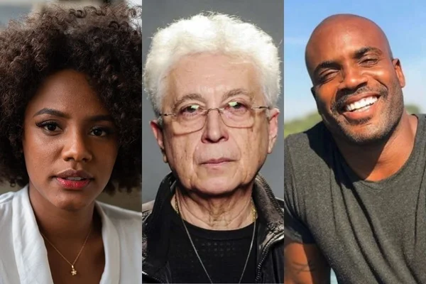 Jéssica Ellen, Aguinaldo Silva e Rafael Zulu