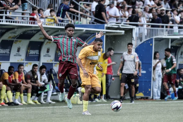 Brasiliense é superado pelo Fluminense em jogo equilibrado na Copinha
