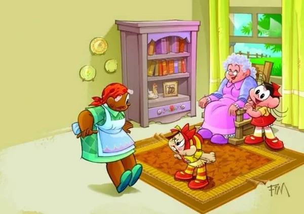 Narizinho, do Sítio, ganha ilustrações de Mauricio de Sousa em livro