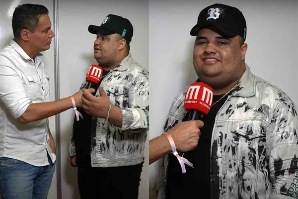 Print de Tarcísio do Acordeon e em entrevista a Leo Dias