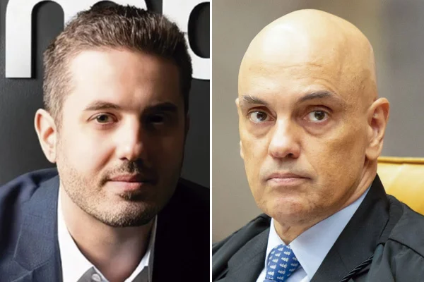 CEO do Rumble e Alexandre de Moraes