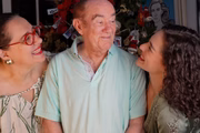 Lilian, Renato e Lívian Aragão