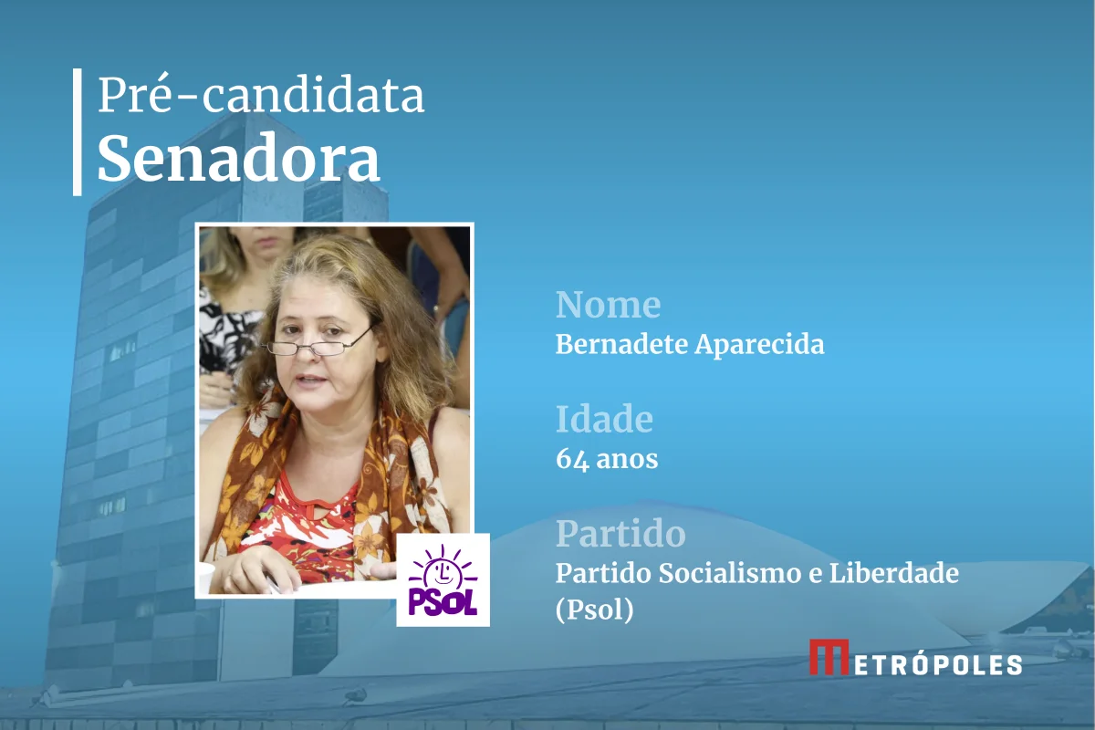 Bernadete Aparecida é pré-candidato ao Senado por Tocantins Bernadete Aparecida é pré-candidato ao Senado por Tocantins