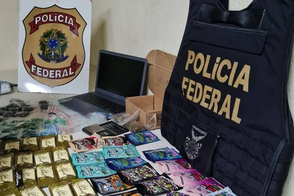 PF apreende 1kg de “jujuba da noia”, droga que seria vendida durante o Carnaval no DF