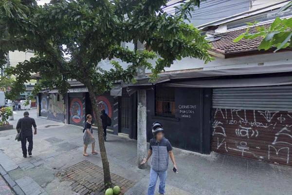 Rua Guaicuí, em Pinheiros, zona oeste