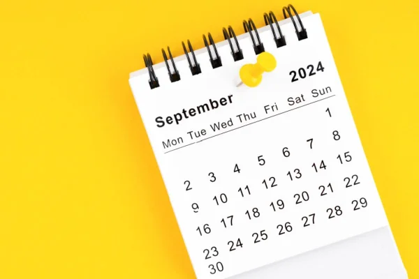 calendario de setembro