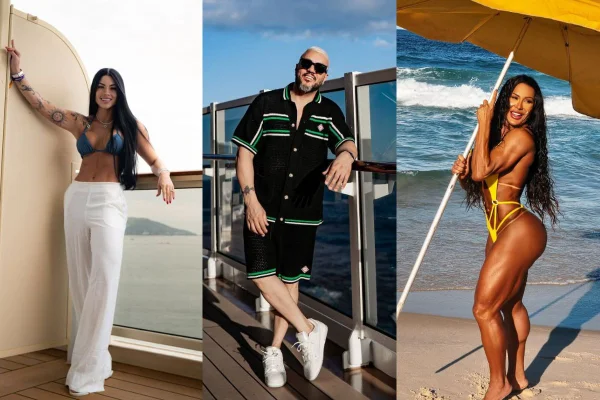Rayane Figliuzzi, Belo e Gracyanne Barbosa