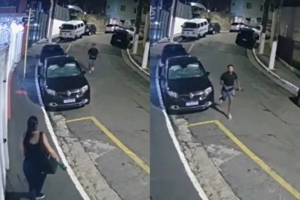 Homem mata ex-companheira a facadas no meio da rua - Metrópoles