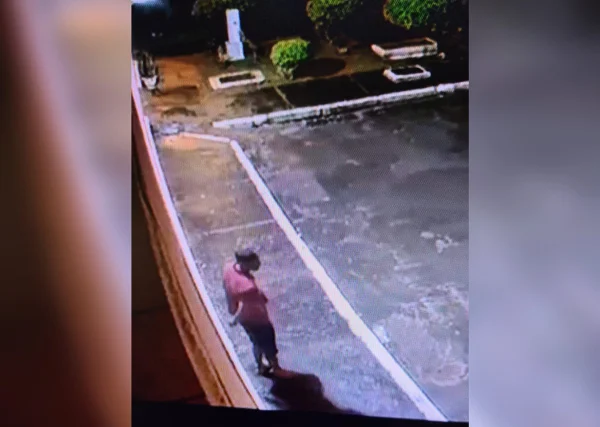 Imagem colorida de suspeitos de tentarem furtar veículo na Asa Sul