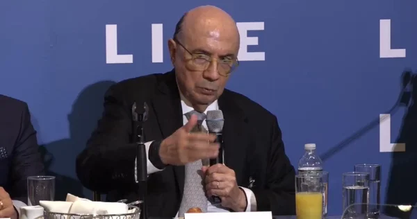 Imagem colorida de Henrique Meirelles