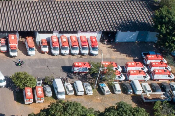 Ambulâncias do Samu - Metrópoles