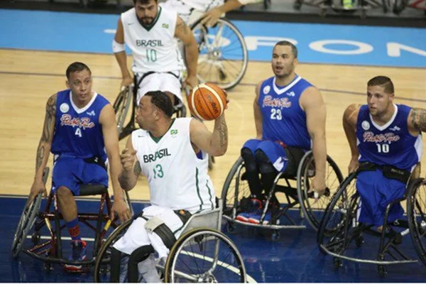 Brasil perde para EUA na estreia do basquete em cadeiras de rodas