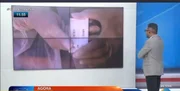 e o compara com o de seu cinegrafista, que deu negativo